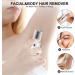Rechargeable Flawless Hair Remover for Women - Painless Facial Shaver with Noise-Free Electric Design - Includes 1 Replacement Head - Ideal for Face, Upper Lips, Chin, Arms, Legs - Buy Online on GoSupps.com