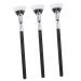 NOLITOY 3pcs Lash Fan Brushes Eyebrow Brushes Fan Shaped Mascara Brushes Eyebrow Brushes Eye Makeup Brushes