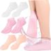 Silicone Socks for Dry Cracked Feet Women Foot Care 3 Pairs Soft Moisturizing Socks Anti Slip Women Spa Pedicure Gel Socks Aloe Sock for Softening Rough Skin - Buy Online on GoSupps.com