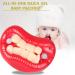 Greattangle Baby Silicone Pacifier - Funny Rabbit & Beard Designs | Cute Red Angry Toothed Baby Accessories - Buy Online on GoSupps.com