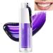 Purple Teeth Whitening Mouthwash, Color Corrector, Purple Toothpaste for Teeth Whitening, Tooth Stain Removal, Purple Toothpaste (1 PCS)