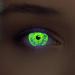 Buy DESIGNLENSES Glowing Halloween Purge Costume Contact Lenses | Neon Green UV Soft Lenses - International Shipping - Buy Online on GoSupps.com