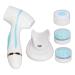 Electric Face Brush Facial Cleansing Brush Residue Removal for Salon (Blue)