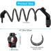 Ainiv E Roller Lock - 4-Digit Bicycle Lock | 12mm/120cm Anti-Theft Bike Cable Lock for Xiaomi 365/Pro2/Max/Ninebot - Secure Your Scooter - Large Black - Buy Online on GoSupps.com