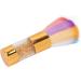 Verdant Touch Blush Brush Portable Colorful Makeup Brush Fluffy Blusher and Nail Art Dust Cleaning BrushGold - Buy Online on GoSupps.com