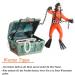 Buy Mesee Fish Tank Ornament - Diver Treasure Hunter & Treasure Chest Decoration for Aquarium - Vibrant Orange Action Decor - Buy Online on GoSupps.com