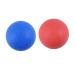 Fomiyes 2st massage ball back roll Yoga ball massage device braided fishing lines gymnastics ball fascia ball for feet muscle roll heal ice hockey relaxation ball massage ball red