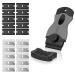 Flintronic Suchaber Ceranium field scraper with 20 stainless steel & plastic blades scraper kitchen scrap Set Gadom Ceranfeld Kratzer Herd Glasschaber stoveshab for hob oven glass ceramic #1 piece #1 short