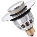 Convenient Sink Stopper Versatile Sink Plug Bathroom Plug Suitable for Various Sinks Effortless Maintenance Bath Plug - Buy Online on GoSupps.com