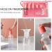 Empty Travel Bottles Set - 10 Pieces for Liquids | TSA Approved Travel Accessories with Cosmetic Pocket & Transparent Bag - Buy Online on GoSupps.com