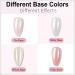 Poudre Chrome Ongle - 3Pcs Aurora Poudres Chrom e Ongle Blanches Transparente Holo Paillettes Ongles Beignet Glac Poudre Pigment Effet Miroir Perle Sirene Nail Art Ongles DIY Decor - Buy Online on GoSupps.com