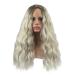 Shop Long Gold Wavy Cosplay Wig for Women - Brazilian Synthetic Hair 60s 70s 80s Styles - Buy Online on GoSupps.com