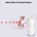 Hylotele cat pointer Cat Toy Automatic Rotating Pointer for Cats USB/Battery Charging Operated Pet Training Exercise Chaser Tool with 5 Adjustable Modes (White) - Buy Online on GoSupps.com
