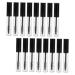 Hemoton 48 Pcs Mascara Tube Eyelash Cream Holder Eyeliner Tubes Refill Empty Tubes Mascara Clear Plastic 1 g (Pack of 1) Blackx3pcs
