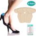 Heel Pillow Heel Holder - Anti-Slip Gel for Pain Relief | Strong Sticky Shoe Heel Protection for Men & Women (2 Pairs) - Buy Online on GoSupps.com