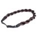 DIGUAN Thin Synthetic Hair Braided Headband in Brunette Brown - Women's Beauty Accessory - Buy Online on GoSupps.com
