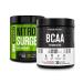 Jacked Factory Nitrosurge Pre-Workout in Arctic White & BCAA in Fruit Punch for Muscle Building and Recovery