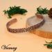 Vicmag Copper Magnetic Bracelet for Women| 99.99% Pure Solid Copper| 6X Ultra Strength Magnets| Adjustable Size| Gift Box Included (Roses) - Buy Online on GoSupps.com
