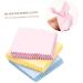 SEWOART 60pcs Microfiber Screen & Eyeglasses Cleaning Cloth - Silver & Gold Wiping Cloths for Lenses Jewelry and Electronics - Buy Online on GoSupps.com