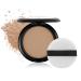 Oil Control Facial Powder-Matte Smooth Setting Powder Waterproof Long-Lasting Setting Powder for Face Show Soft Focus Finish Flawless Lightweight Face Cosmetics (Dark Brown)