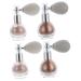 FOMIYES 4 Pcs Spray Glitter Highlighter Glitter Spray Makeup Highlight Powder Setting Powder Fluorescence