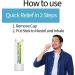 Migraine Relief Nasal Inhaler - 100% Pure Chamomile & Peppermint Essential Oils | Portable Aromatherapy | Natural Remedy - Buy Online on GoSupps.com