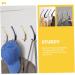 TOVINANNA Bathroom Door Hooks 2pcs Coat Hook Bath Towel Hook Car Hooks Door Back Heavy Duty Wall Hooks Punch Hole Office Bathrobe - Buy Online on GoSupps.com