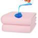 Waterproof Bed Mat Pee Pads for Kids Washable 2 Pack (34"x36") Non Slip Absorbent Incontinence Bed Pad for Women Pink Pee Pads Durable Underpads Reusable Waterproof Pad Protector Pink 34x36 Inch (Pack of 2)