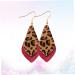 CALLARON 3 Pairs Stud Earrings Women Earrings Ear Rings Earrings Decor mediumx2pcs Claretx2pcs - Buy Online on GoSupps.com