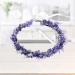 Frcolor Lavender Blossom Hair Floral Headdress - Elegant Flower Crown Headband for Brides & Festivals - Buy Online on GoSupps.com