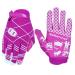 Seibertron Pro 3.0 Elite Ultra-Stick Sports Receiver/Recipient Gloves American Football Gloves Youth and Adult Youth L Youth Size Pink