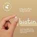 VitaBright Biotin 12,000mcg for Hair Growth, Skin & Nails - 365 Tablets | High Strength with Coconut Oil Powder | Natural D-Biotin | UK Made - Buy Online on GoSupps.com