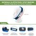 Healthing Anti Snoring Chin Strap - Upgraded Sleep Aid for Men and Women - Stop Snoring and Improve Sleep Quality - Buy Online on GoSupps.com