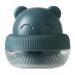 Siopob Makeup Sponge Holder Travel | Beauty Egg Storage Case Bear Shape - Cute Beauty Sponge Case for Traveling Make Up Blender Container Small Beauty Sponge Storage Box Blue