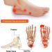 PORON Heel Cups for Heel Pain & Plantar Fasciitis - Made in USA heel cushions for shock absorption & heel spur relief - Black, W 12-14 / M 10-14.5 - Buy Online on GoSupps.com