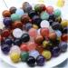 12 Pcs Chakra Healing Gemstone Crystal Ball Set - Natural Quartz Spheres for Meditation and Feng Shui - Mixed Colors - Buy Online on GoSupps.com