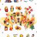 dijiusidy Nails Stickers Fashion Maple Leaf Pumpkin Decals Manicure Tools Sliders Decor Adhesive Fruit Elements Decorations 516 BN505 BN505 516 - Buy Online on GoSupps.com