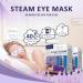 NEW UPDATED 12 Pcs Gentle Steam Eye Mask | Lavender Self Heating Gentle Warm Steam Eye Mask for Dry Eyes| Masks for Dark Circles Relaxation and Puffy Eyes |Disposable Hot Sleep Eye Mask - Buy Online on GoSupps.com
