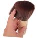 minkissy Record Cleaning Brush Foundation Makeup Make up Face Makeup Concealers Wooden Handle Facial Brush Foundation Blending Fluffy Makeup Tools - Buy Online on GoSupps.com