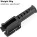 Fusiontec Waist Belt Rod Holder - Portable Fishing Rod Holder for Outdoor | Lightweight and Durable | Black | 20x7x7cm - Buy Online on GoSupps.com