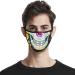 ZLUU 1PC Halloween Adults Protective Face Mask Personalized Patterns Face Cover Safe Skin Friendly Face Sheild Washable Reusable Adult Christmas Printed Masks are Washable - Buy Online on GoSupps.com