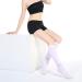 DERCLIVE Knee-High Compression Socks 20-30 mmHg - Soft Stretchy & Breathable Leg Support - Improve Blood Circulation - X-Large Size - White - Buy Online on GoSupps.com