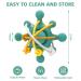 ClDy Sensory Baby Bite Ring - BPA-Free Silicone Teether & Rattle Toy for 3+ Months - Ideal for Motor Skills Development | Perfect Baby Gift - Buy Online on GoSupps.com