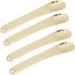  BROLEO Set of 4 metal makeup spatulas - Made of zinc alloy - Mini eye cream applicator for moisturizers and face cream - Buy Online on GoSupps.com
