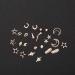 1 Box Japanese Nail Rivets Rose Gold Metal Nail Art Studs Shell Star Fish Conch Hollow Studs Multiple Shapes 3d Mixed Manicure Jewelry for Craft Diy Nails Decoration - Buy Online on GoSupps.com