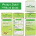 Easy Home UTI Test Strips 100 Count - Monitor Urinary Tract Infections - FSA Eligible for OTC Use - Urinalysis - Pack of 1 - Buy Online on GoSupps.com
