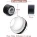 Vlasy 600 Pcs Silicone Micro Rings for I Tip Hair Extensions 4mm Micro Nano Beads Micro Links Hair Beads (Black) Micro-4mm-600Pcs Black - Buy Online on GoSupps.com