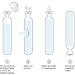 Long Hot Water Bottle with Soft Cover - 2L Thermal Pillow for Babies & Adults 73cm | Includes Funnel & Plush Neck/Shoulder Support - Buy Online on GoSupps.com