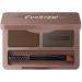 2 Color Eyebrow Powder Waterproof Natural Brow Powder Eyebrow Powder Duo Sculpting Kit for Girls Women Dark Brown and Gray - Buy Online on GoSupps.com