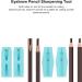 YOIM 4-in-1 Duckbill-Shape Pencil Sharpener - Blue Eyebrow Pencil Shaper for Wooden Eyebrow Pencils - Buy Online on GoSupps.com